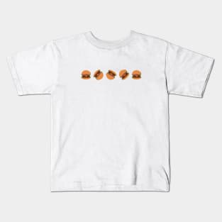 Spinning Burgers Kids T-Shirt